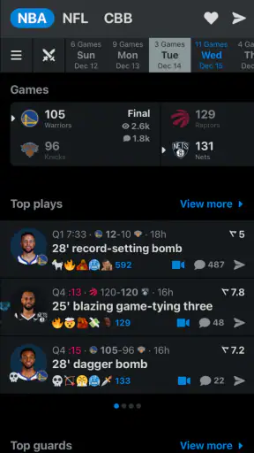 Real - Sports screenshot 1