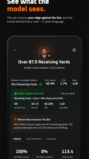 Rithmm: AI Sports Betting screenshot 3