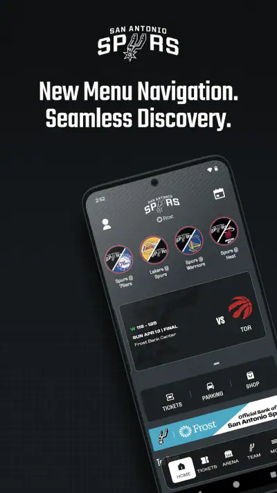 San Antonio Spurs screenshot 1
