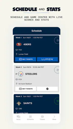 Seattle Seahawks Mobile screenshot 5