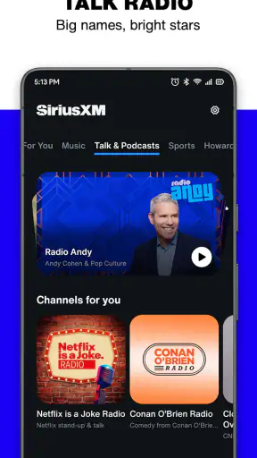 SiriusXM: Music, Sports & News screenshot 3