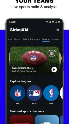 SiriusXM: Music, Sports & News screenshot 4