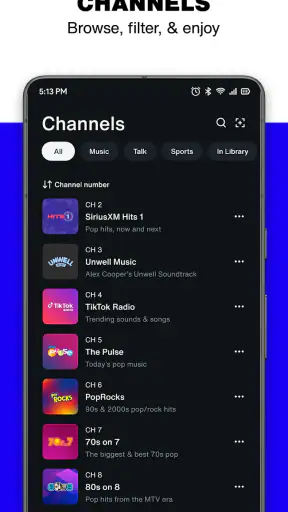 SiriusXM: Music, Sports & News screenshot 8
