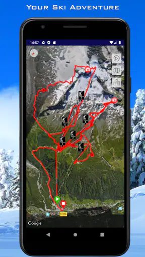 Ski Tracks screenshot 2