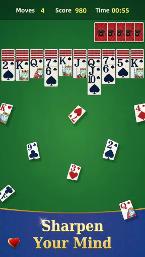 Spider Solitaire - puzzle trip screenshot 2