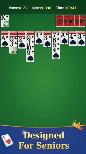 Spider Solitaire - puzzle trip screenshot 6