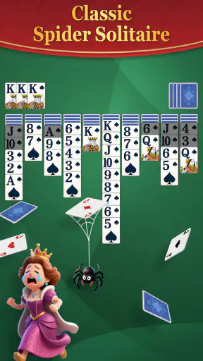 Spider Solitaire - Retro Card screenshot 2