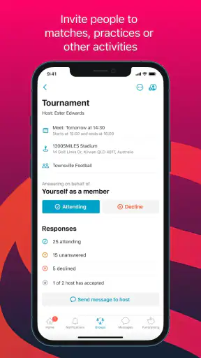 Spond: Sports Team Management screenshot 1