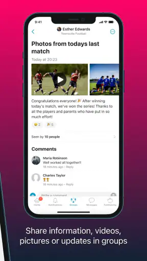Spond: Sports Team Management screenshot 4