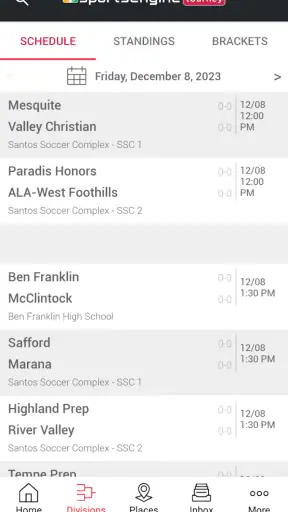 SportsEngine Tourney screenshot 3