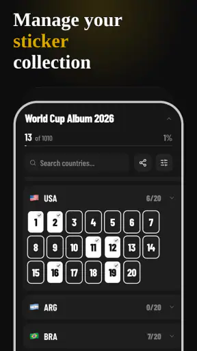 Sticker Album 2026 screenshot 1