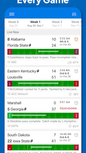 Superfan: College Football screenshot 2