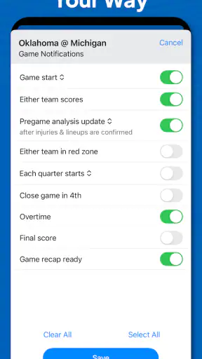 Superfan: College Football screenshot 5