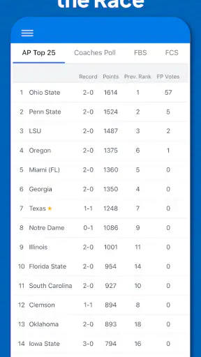Superfan: College Football screenshot 8