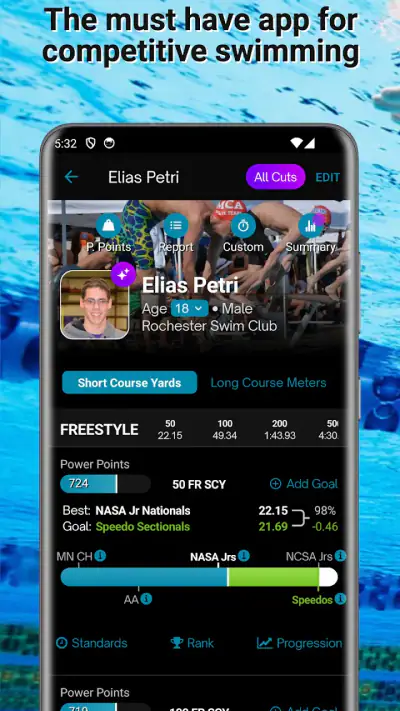Swimmetry screenshot 1