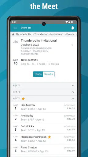 SwimTopia screenshot 3