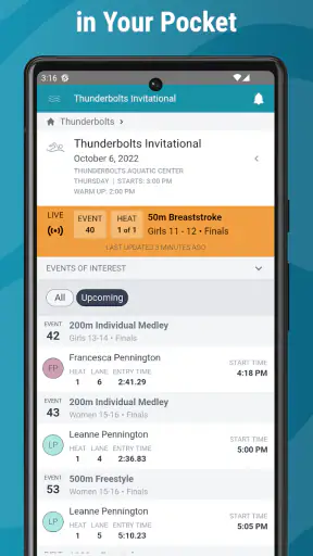 SwimTopia screenshot 4