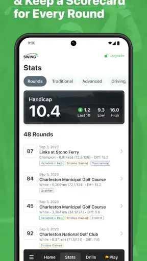 SwingU: Golf GPS Range Finder screenshot 2
