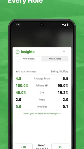 SwingU: Golf GPS Range Finder screenshot 8
