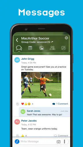TeamReach - Your Team App screenshot 2