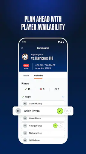 TeamSnap ONE screenshot 6