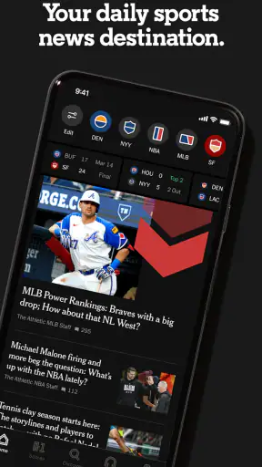 The Athletic: All Sports News screenshot 1