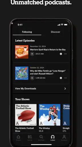 The Athletic: All Sports News screenshot 8