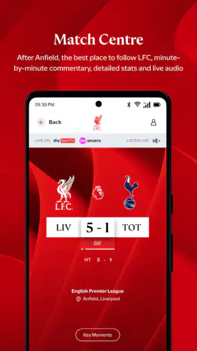 The Official Liverpool FC App screenshot 3