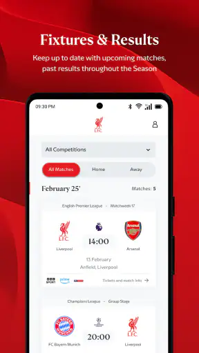 The Official Liverpool FC App screenshot 4