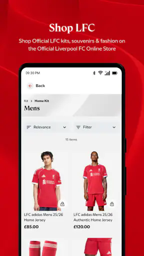 The Official Liverpool FC App screenshot 6