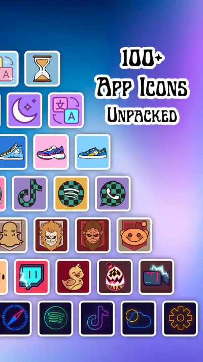 Themica: Cool Themes, Icons screenshot 1