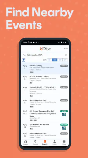 UDisc Disc Golf App screenshot 6
