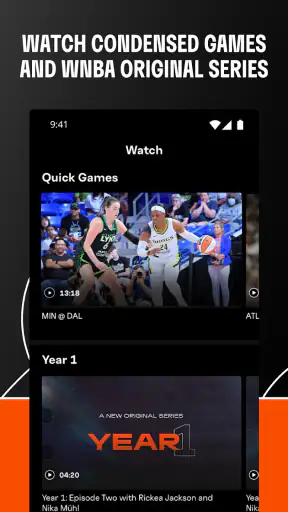 WNBA - Live Games & Scores screenshot 6