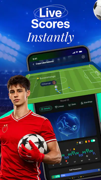 X-Score: Live Football Score screenshot 1