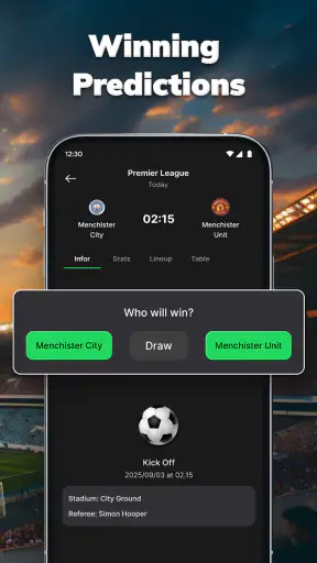 Amazic Football Live Scores screenshot 2