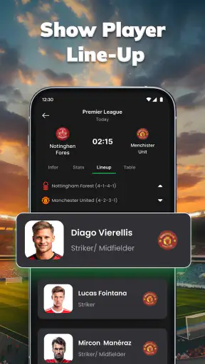 Amazic Football Live Scores screenshot 4