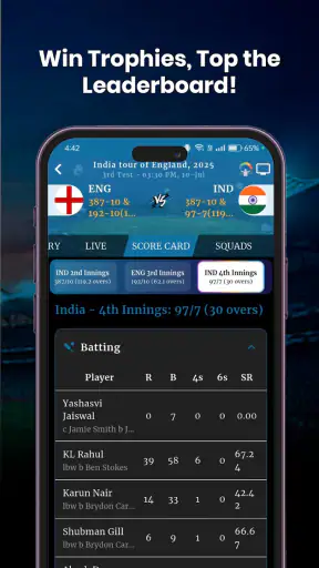 CricMan: Max Cricket Live Line screenshot 3