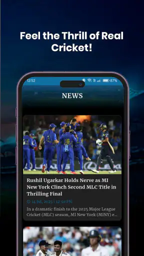 CricMan: Max Cricket Live Line screenshot 7