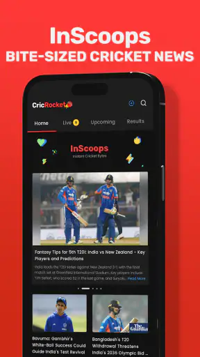 CricRocket: Live Cricket Score screenshot 5