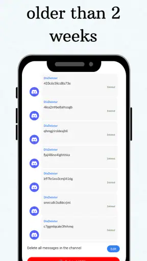 DisDeleter :Delete discord dms screenshot 3