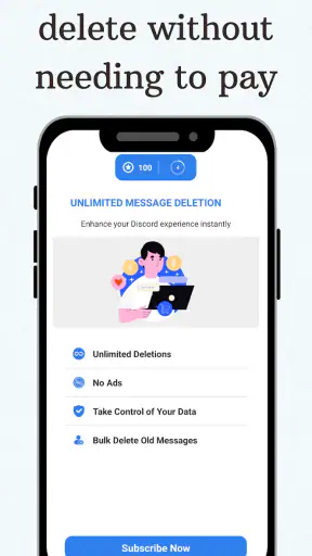 DisDeleter :Delete discord dms screenshot 5