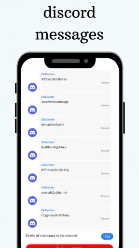 DisDeleter :Delete discord dms screenshot 7