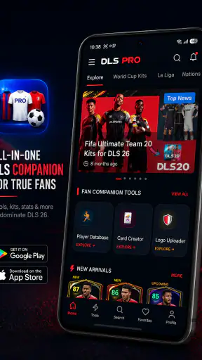DLS Pro: Kits & Player Stats screenshot 1