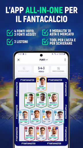 FantaMaster® - Fanta Leghe screenshot 1