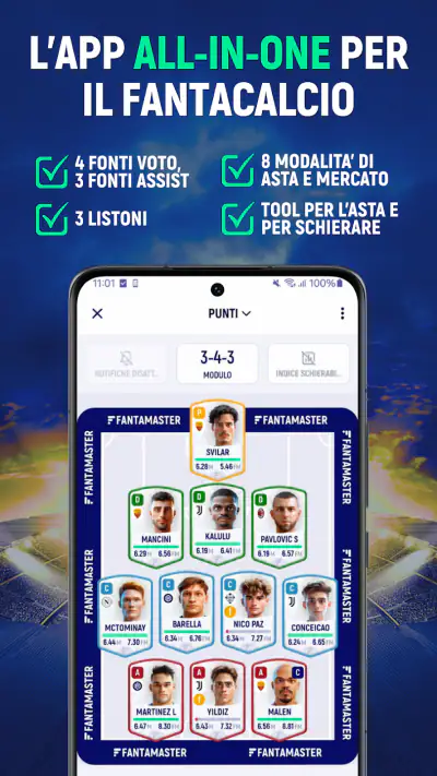 FantaMaster® - Fanta Leghe screenshot 1