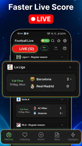 Football Live Score: MatchLive screenshot 2