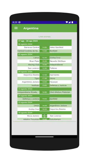 FutbolLibre App screenshot 8