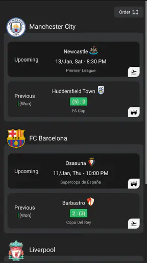 Jdwal - Football Simply screenshot 2