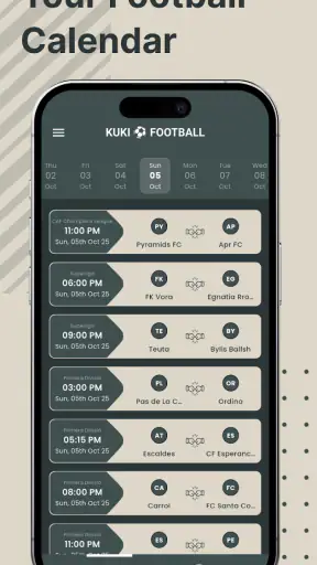 KUKI Football screenshot 2