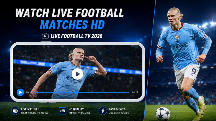 Live Football TV HD Fast screenshot 1